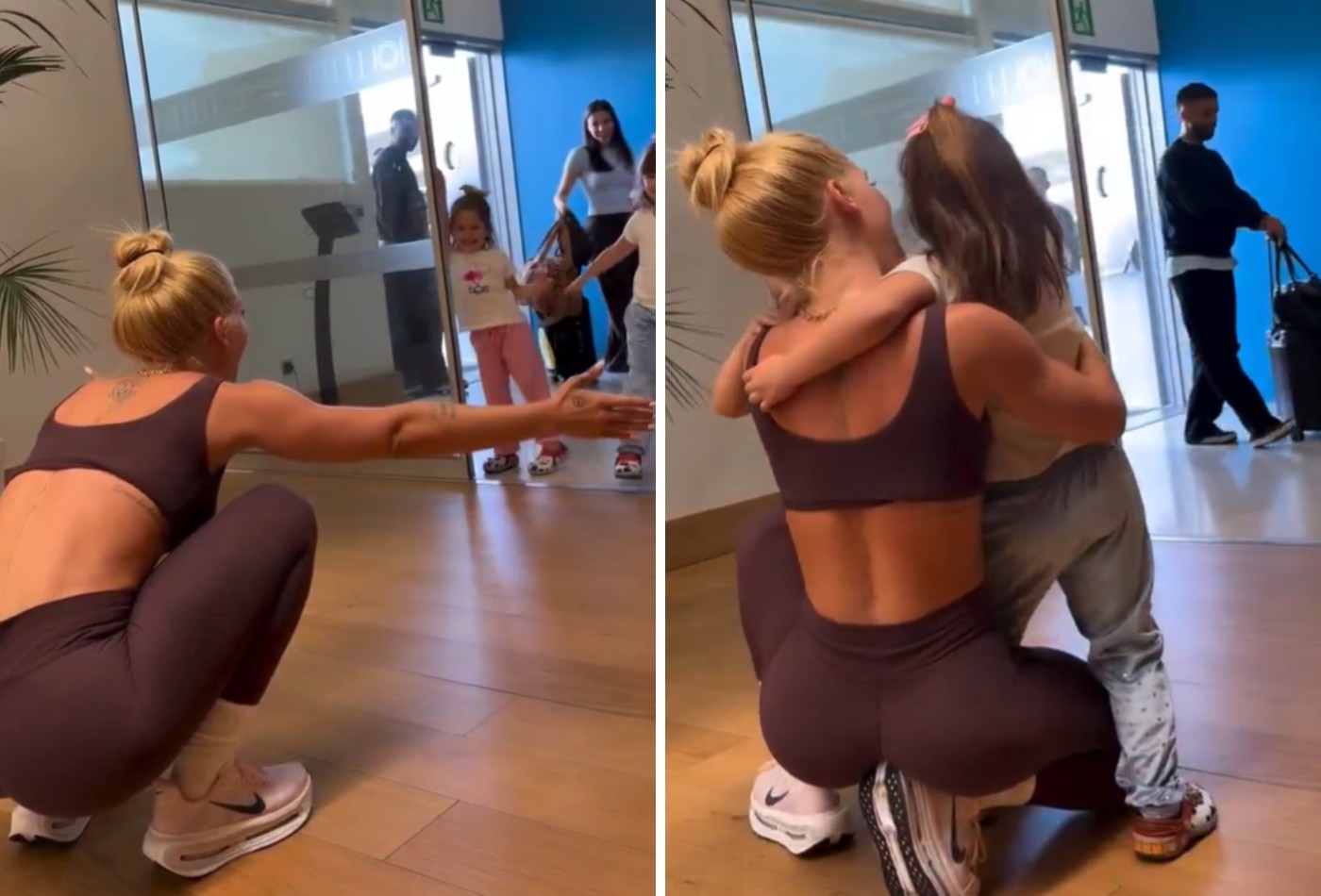 Virginia Fonseca mostra encontro com as filhas em Madri