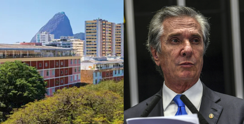 Imóvel de Collor no Parque Guinle tem mais de R$ 80 mil em dívidas
