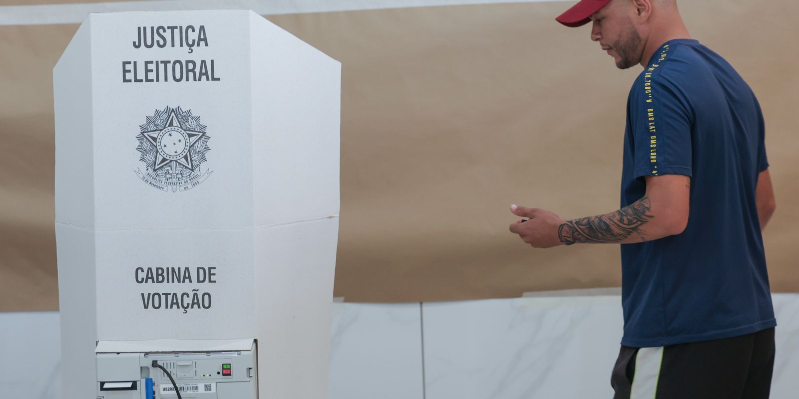 Abstenção no 1º turno de 2026 chega a 33,4 milhões, diz TSE