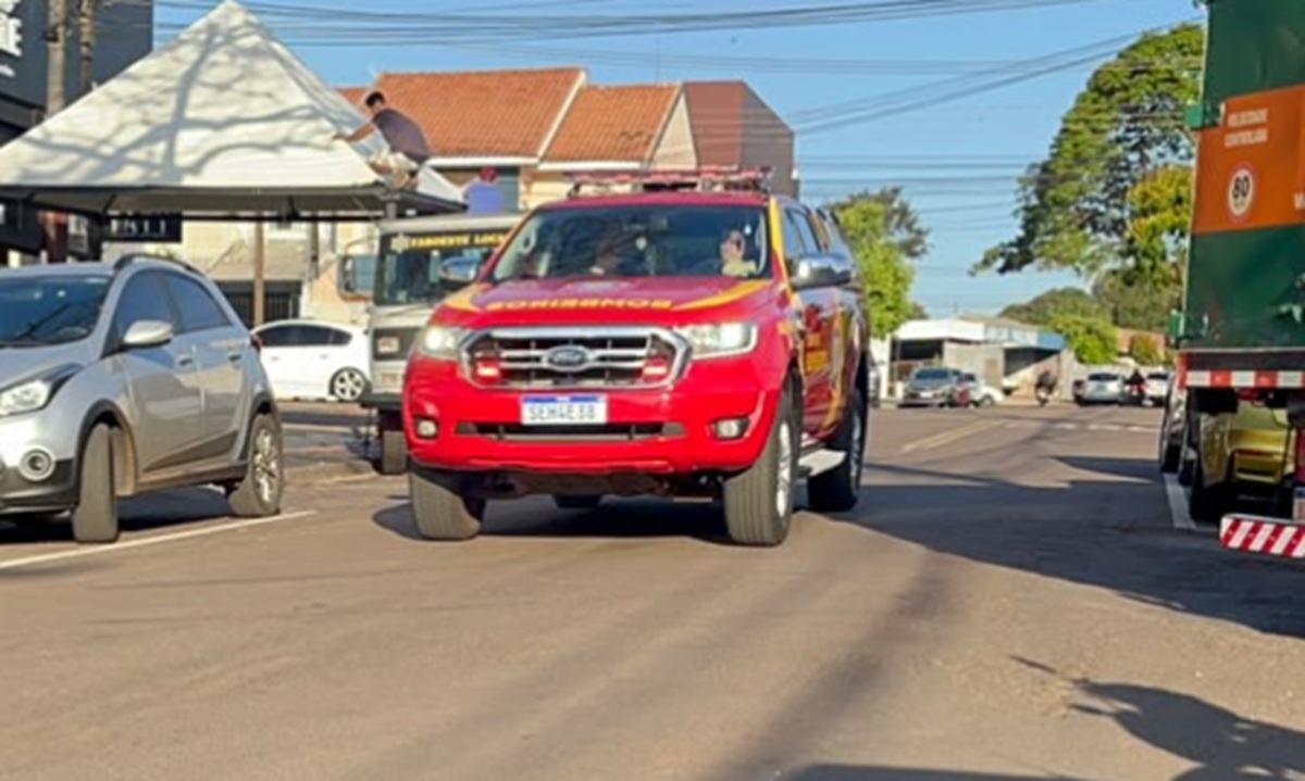 Jovem de 19 anos fica ferido em acidente de trabalho em Cascavel