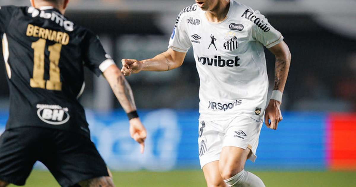Santos defende vantagem contra o Atlético-MG por vaga na Sul-Americana