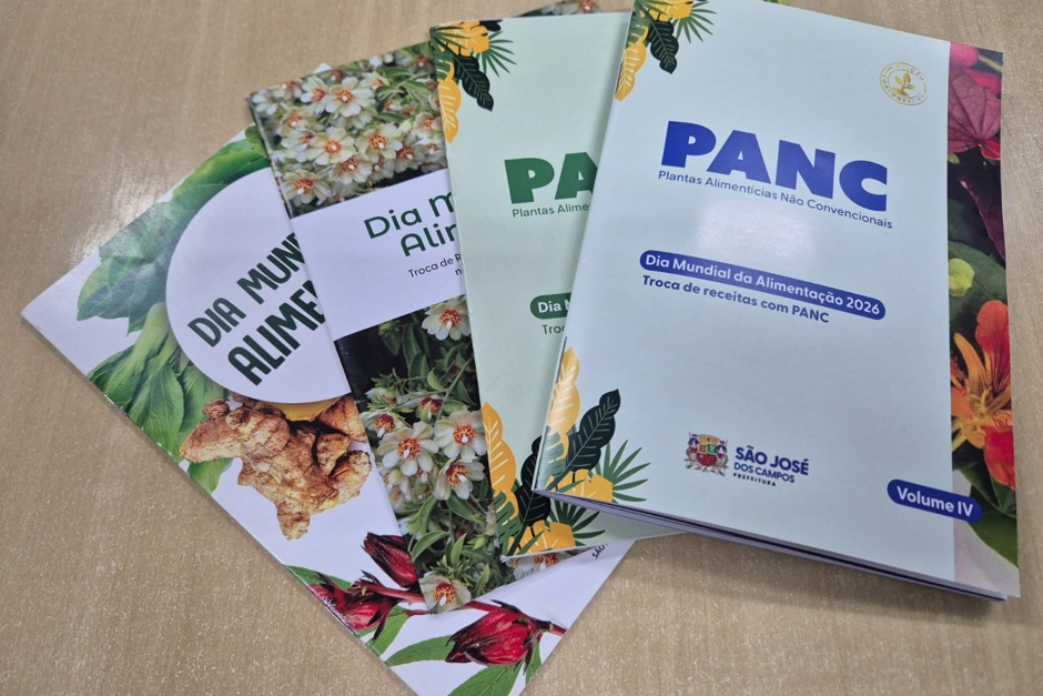 São José dos Campos lança quarto livro de receitas com PANC