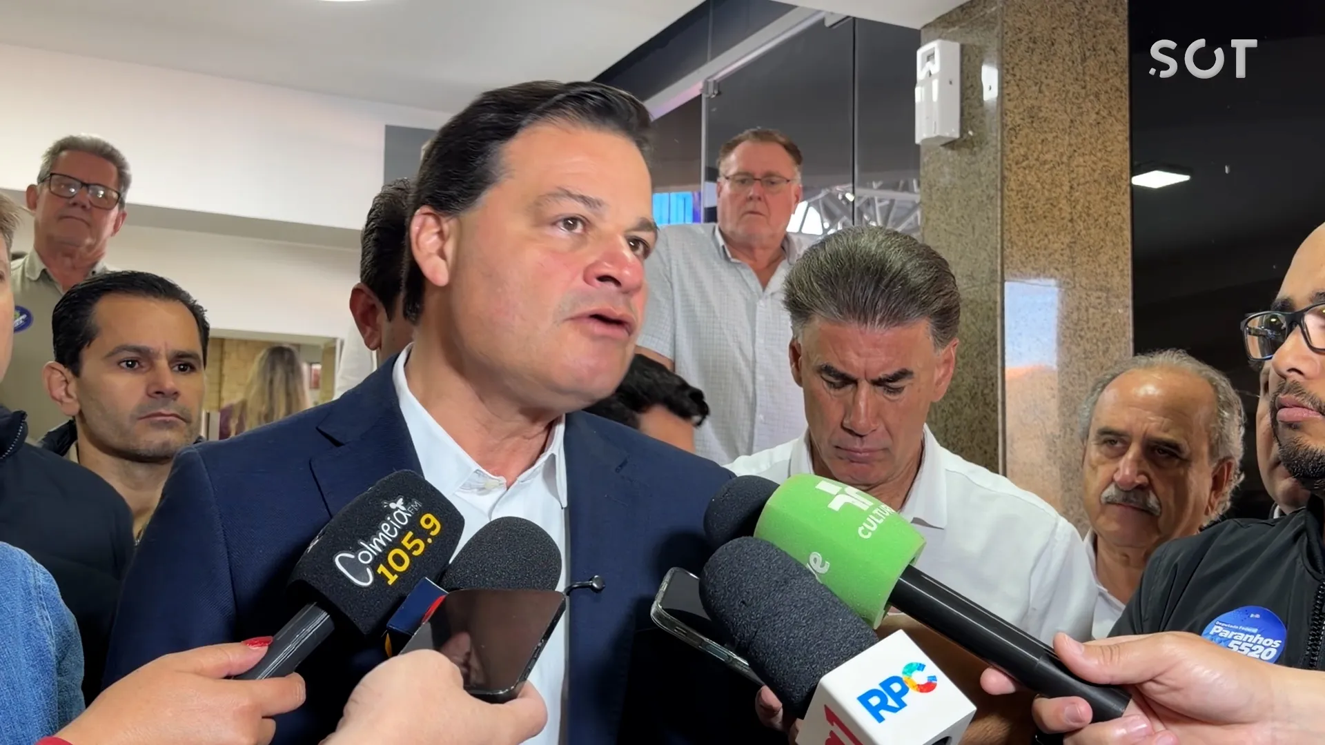 Em Cascavel, Sandro Alex apresenta propostas para segurança, energia e mobilidade