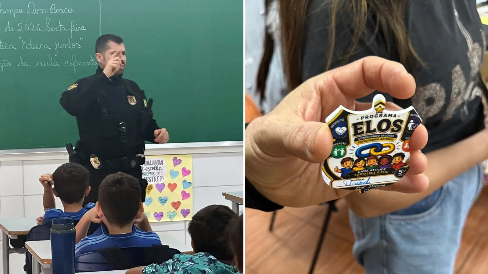 PF de Cascavel coordena Programa Elos 2.0 para 290 alunos em Corbélia