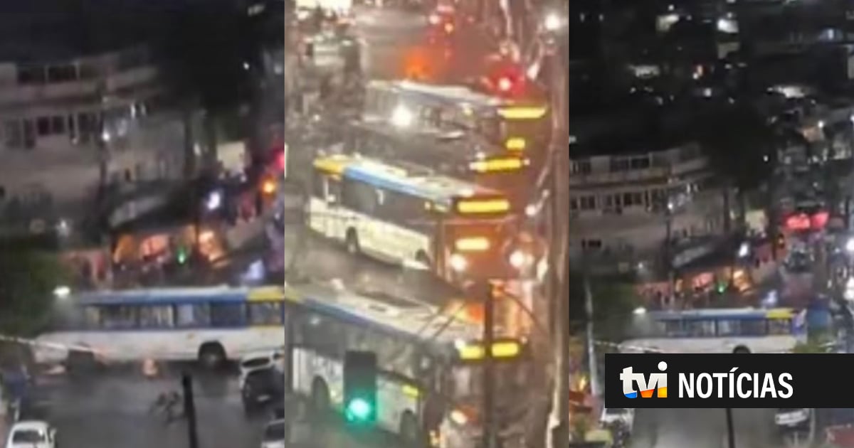 Tiroteio em Muzema deixa quatro mortos e bloqueia ruas com 14 ônibus