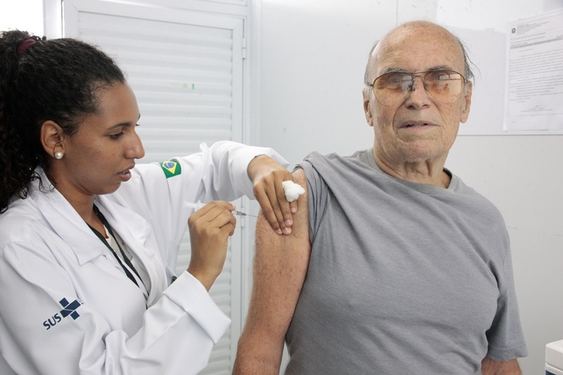 Rio amplia vacinação contra a Covid-19 para idosos a partir de 60 anos
