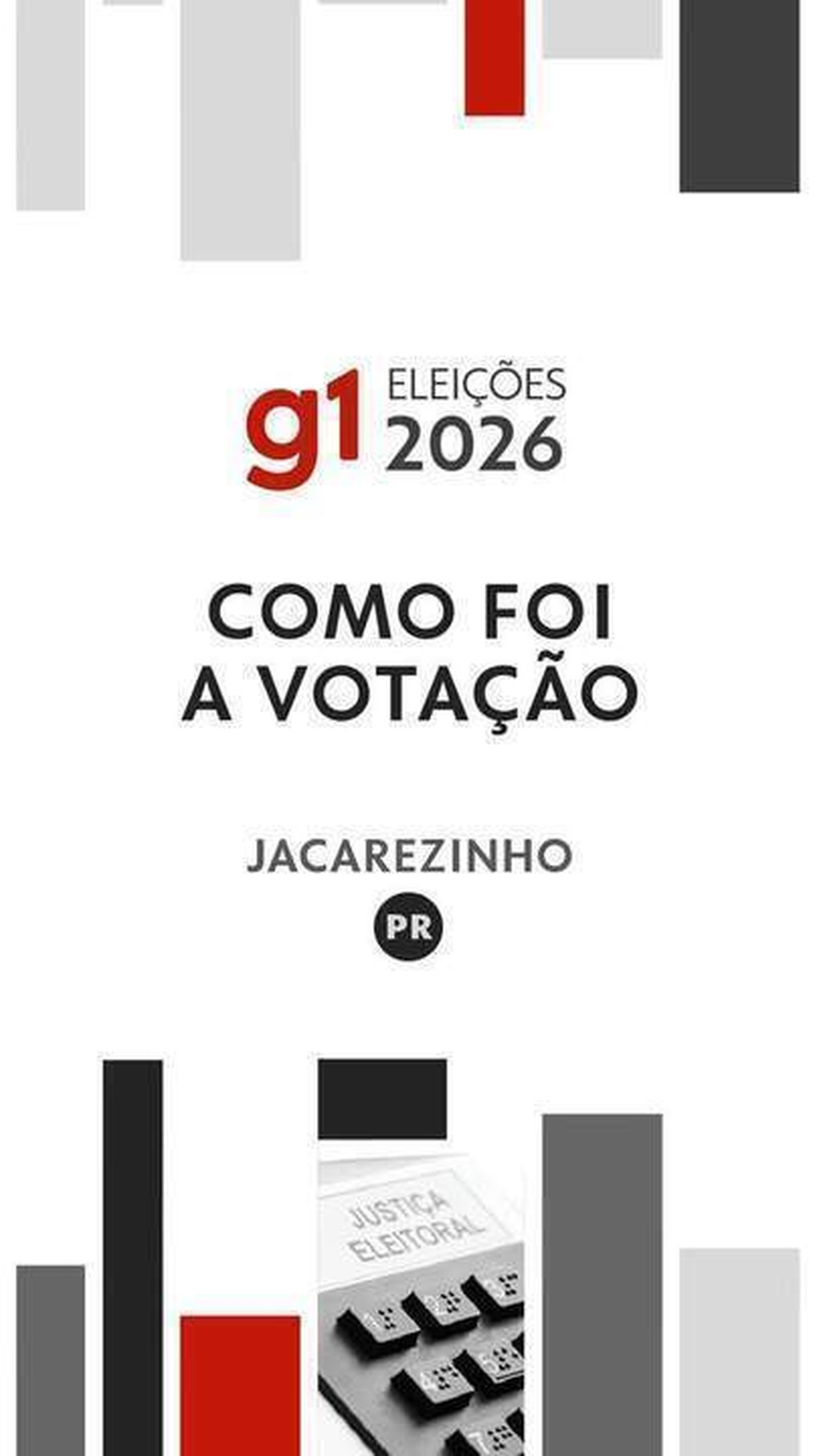 Jacarezinho: Flavio Bolsonaro lidera votação para presidente no 1º turno