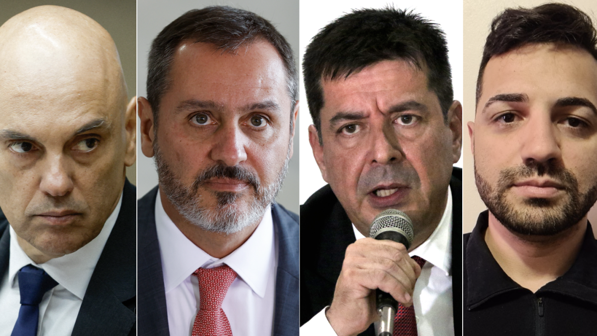 Moraes se reúne com diretor-geral e chefes da PF no Supremo