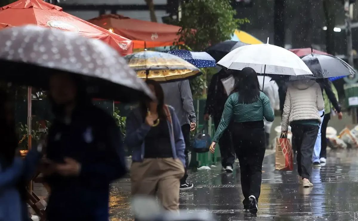 Curitiba pode ter chuva persistente e rajadas de até 58 km/h nesta terça