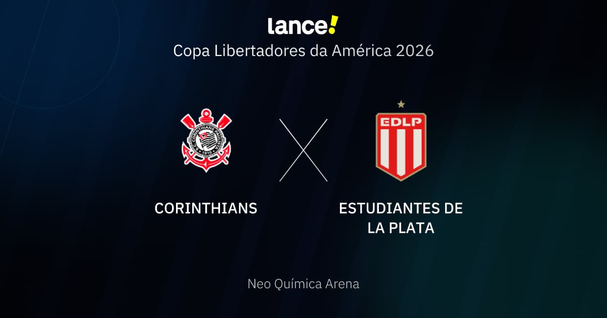 Corinthians x Estudiantes: onde assistir, horário e prováveis escalações