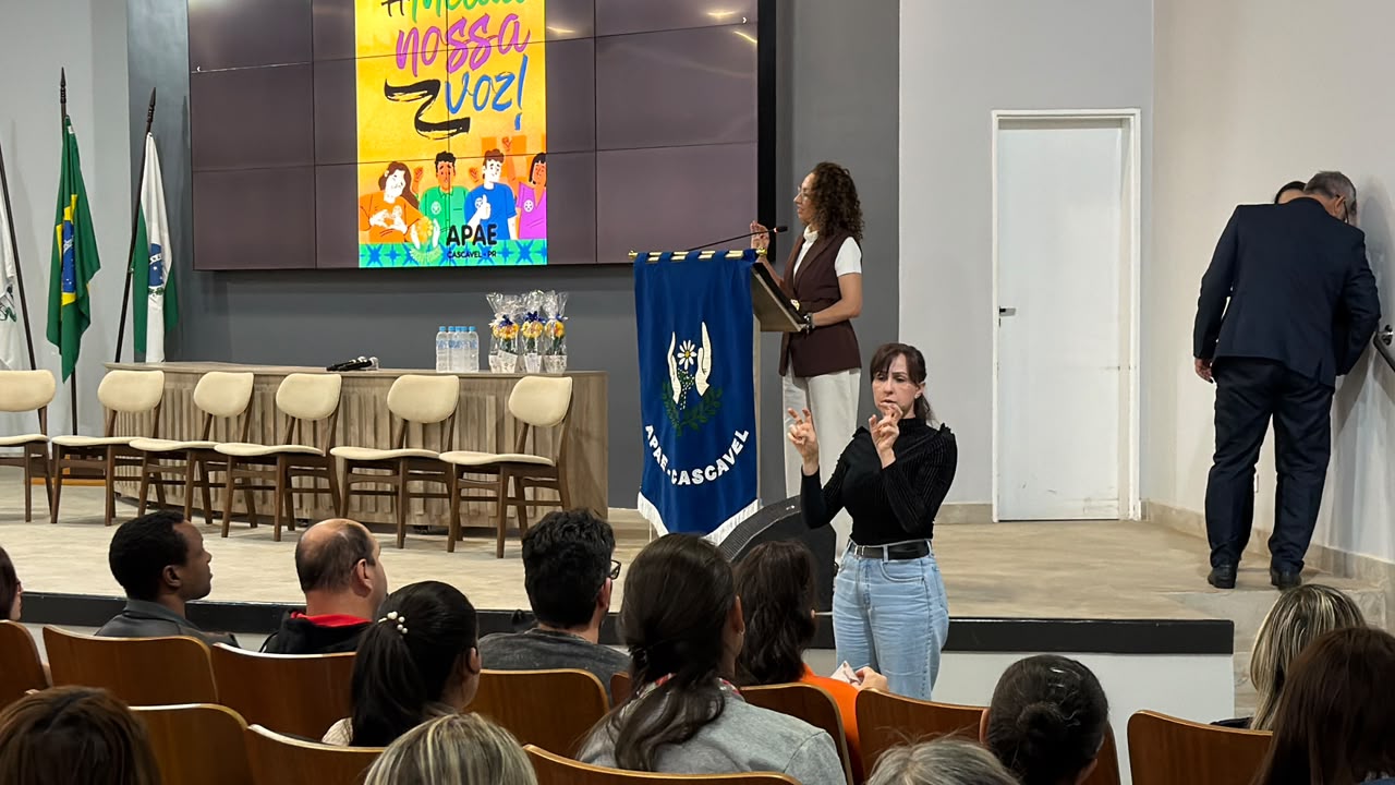APAE de Cascavel promove encontro sobre inclusão e autonomia nesta terça