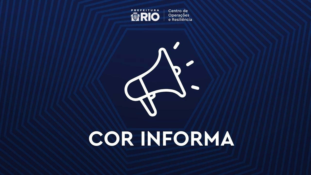 Rio permanece em Estágio 2 com registro de ventos de até 63,4 km/h