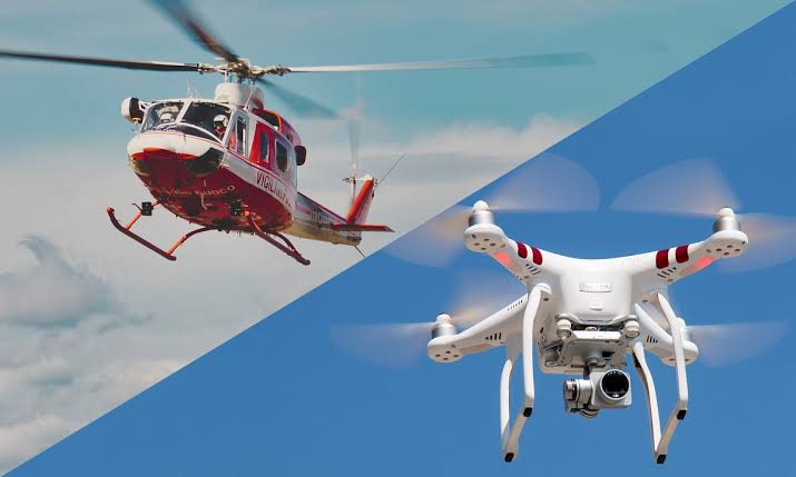 Drones com granadas cruzam rota de helicópteros em Jacarepaguá