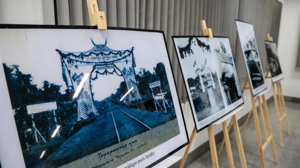 Fotos dos anos 1930 mostram construção de Cornélio Procópio