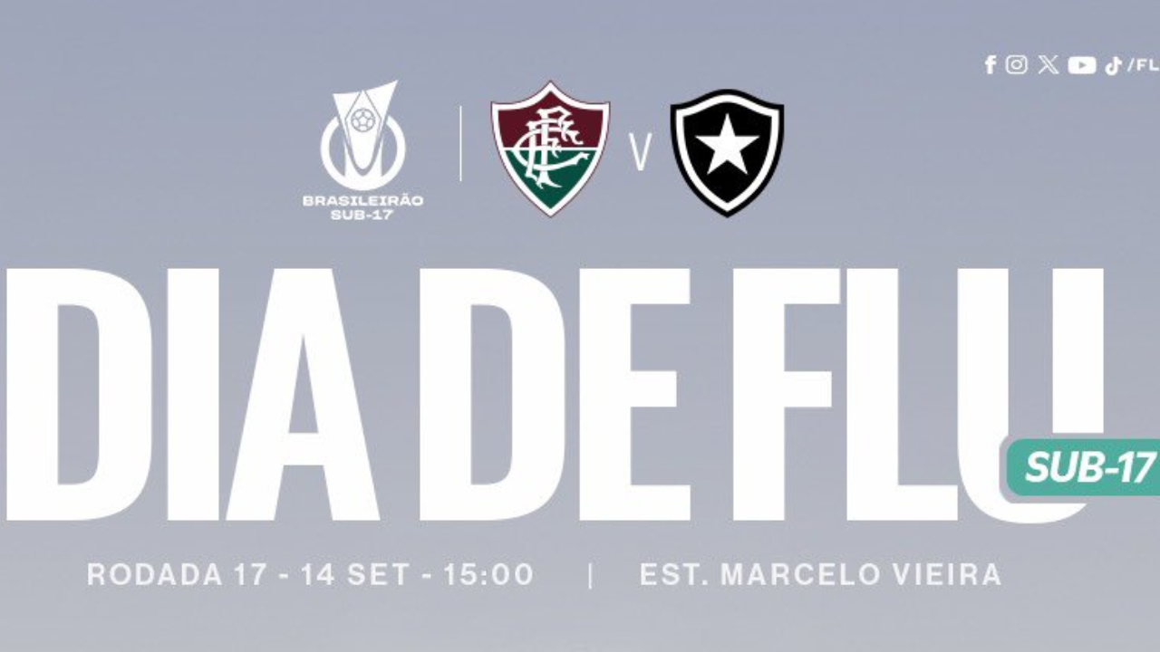 Fluminense x Botafogo: veja onde assistir ao Brasileirão Sub-17