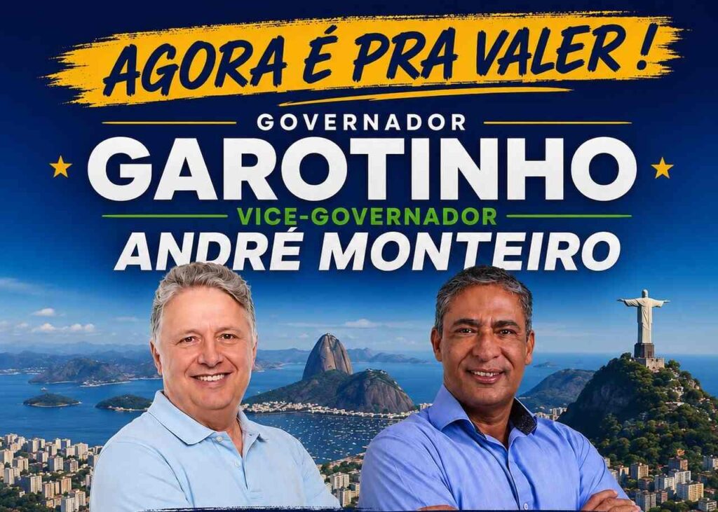 Ex-Bope André Monteiro assume vice de Garotinho na disputa pelo governo do Rio