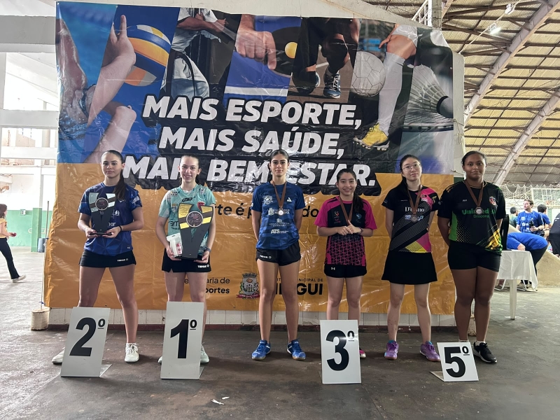 Marília vence Troféu Eficiência da Liga Oeste Paulista de tênis de mesa