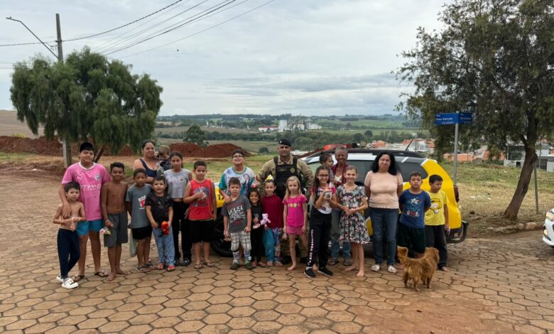 Ação solidária atende mais de 500 crianças em Joaquim Távora