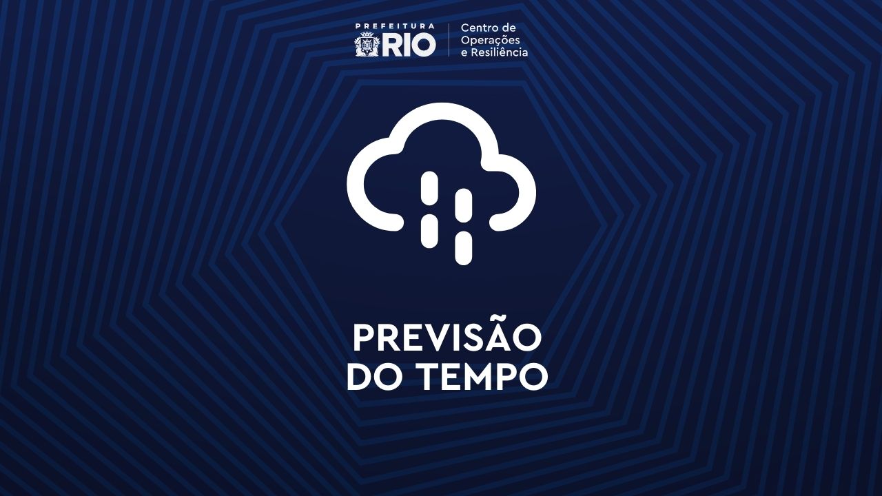 Rio terá chuva, raios e rajadas de vento nesta segunda-feira