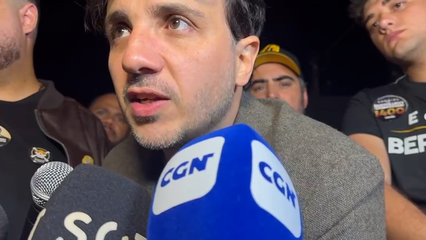 Candidato à Presidência Renan Santos cumpre agenda em Cascavel