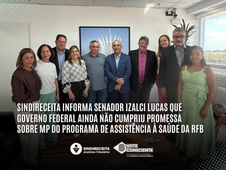Sindireceita cobra MP sobre saúde de servidores da Receita Federal