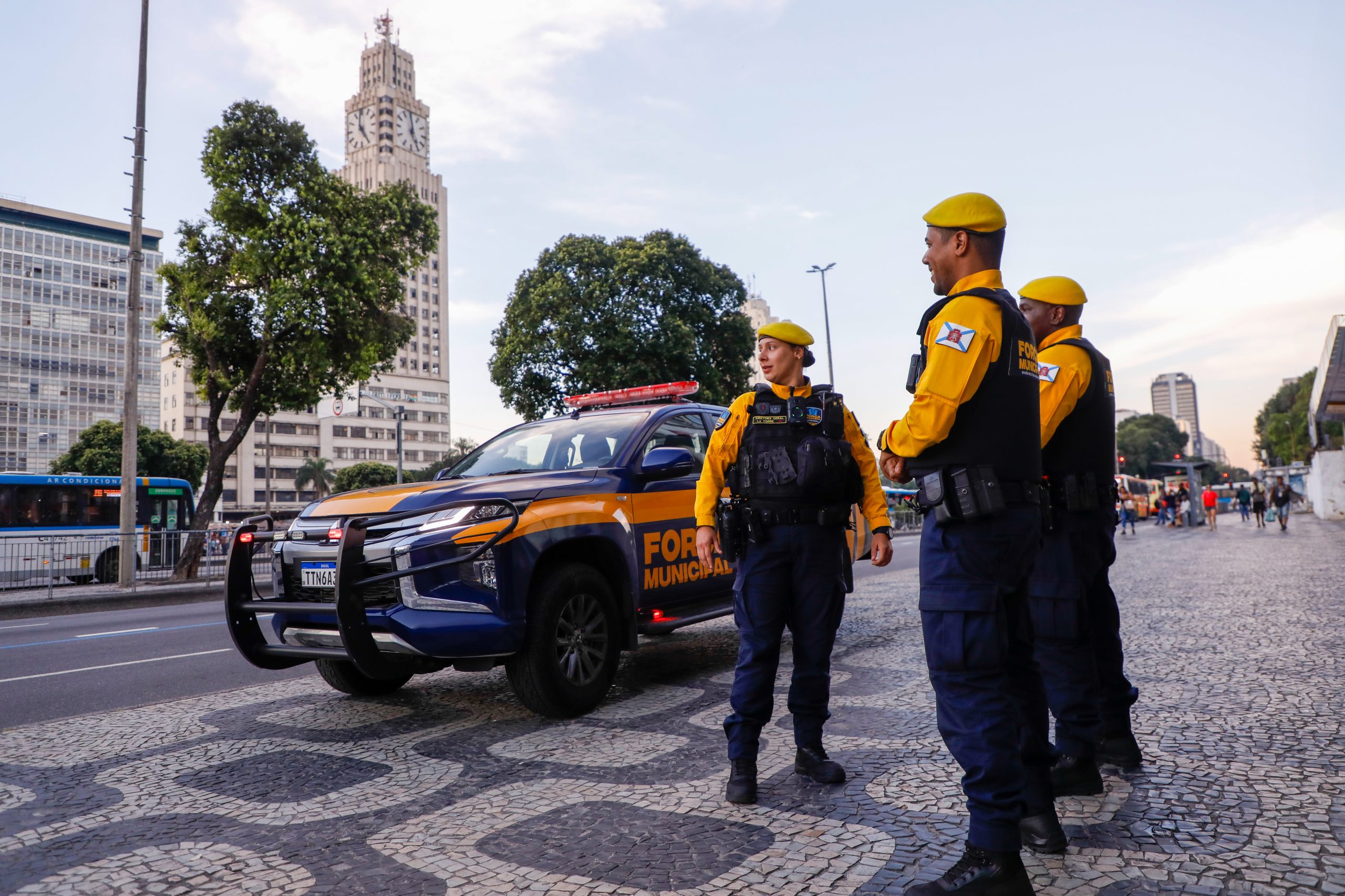 Força Municipal registra queda de roubos e furtos em áreas do Rio