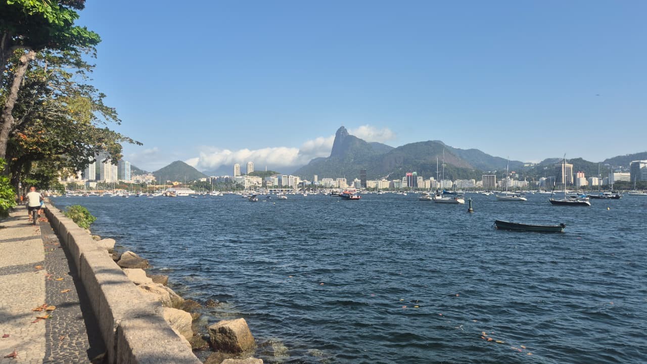 Rajadas chegam a 60,1 km/h no Rio; previsão indica ventos de até 75,9 km/h
