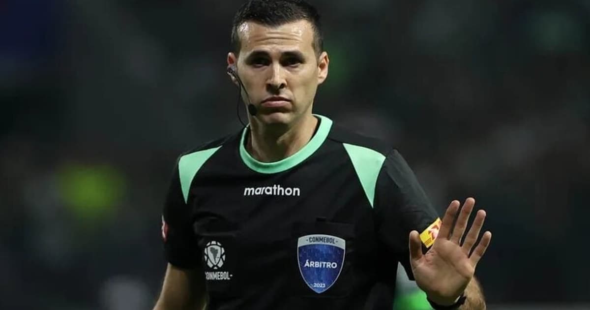 Matonte apita Flamengo x Del Valle após jogo do Fluminense no Maracanã