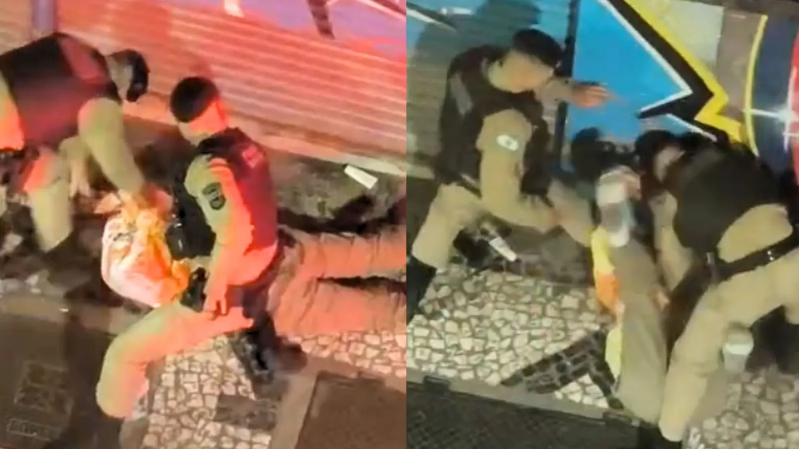 PMs são investigados após vídeo de agressão durante abordagem em Curitiba