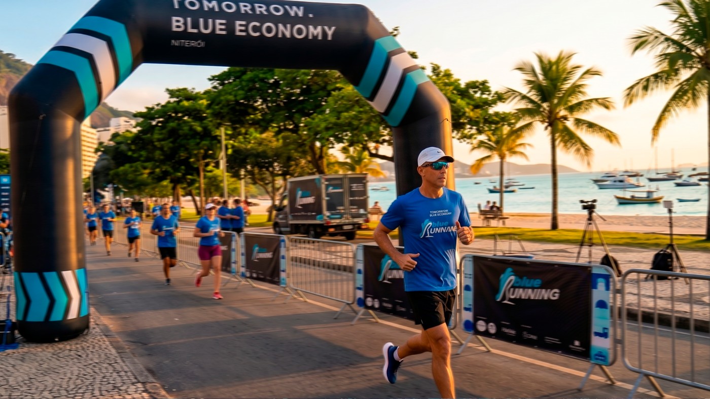 Blue Running terá 2ª edição em Niterói com percurso de 5 km