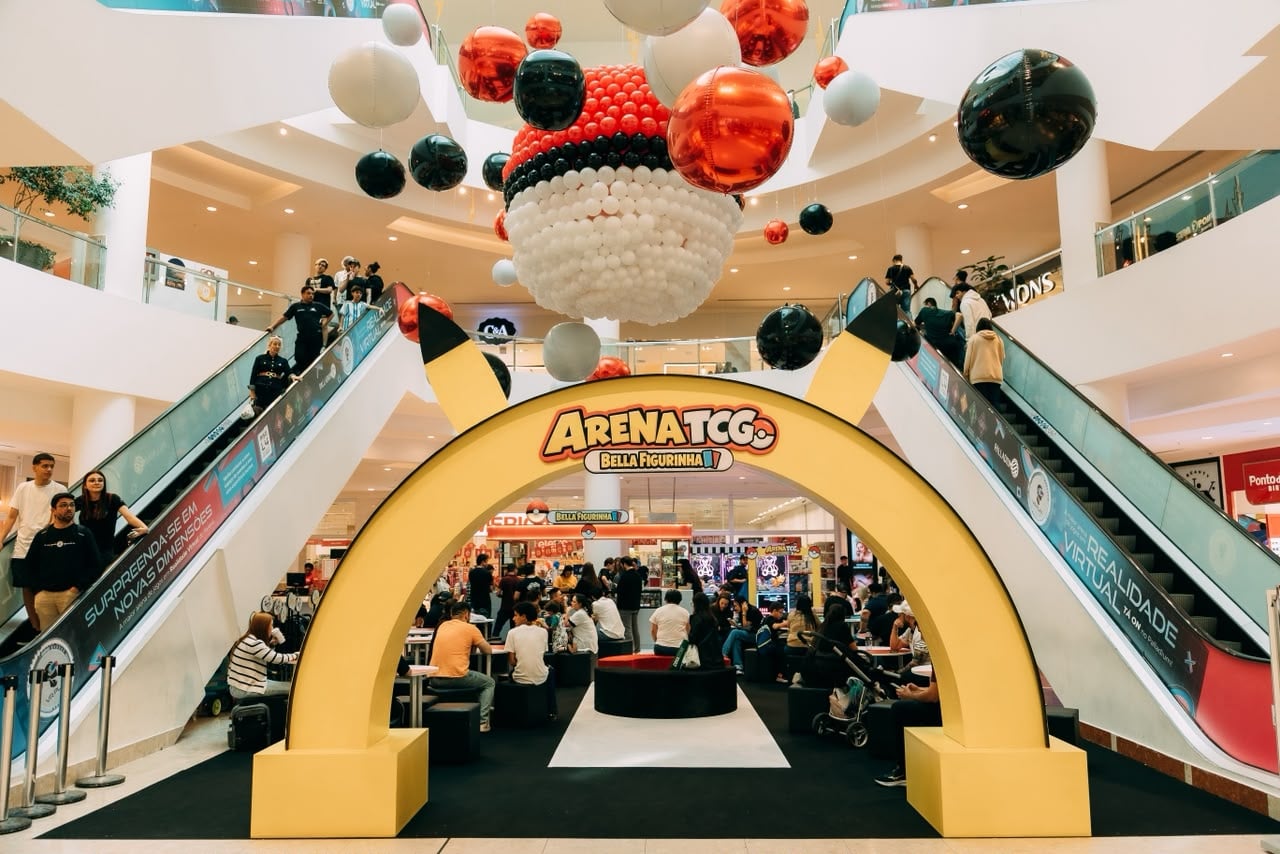 Arena TCG de Pokémon é inaugurada no Palladium Curitiba