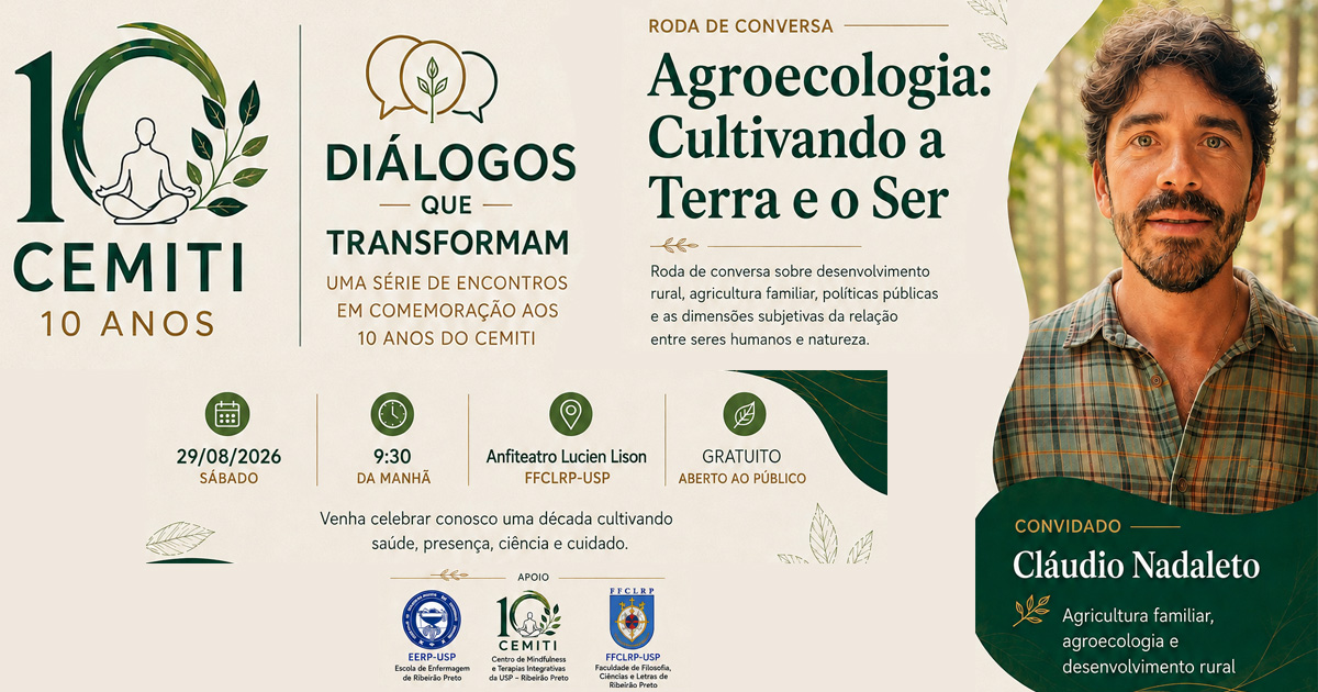 Ribeirão Preto terá roda de conversa sobre agroecologia em 29 de agosto