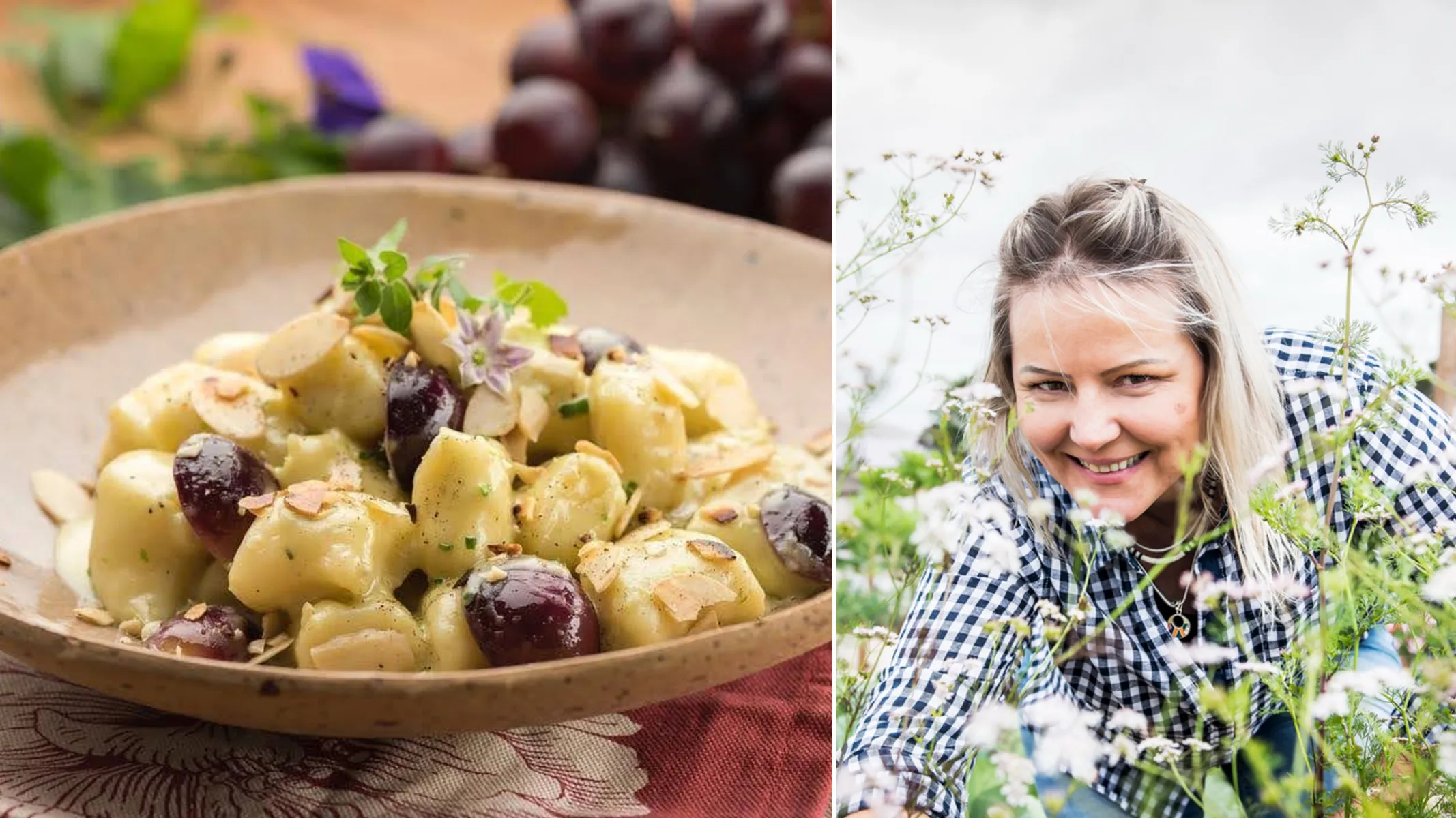 Chef Vania Krekniski ensina gnocchi com molho de uva