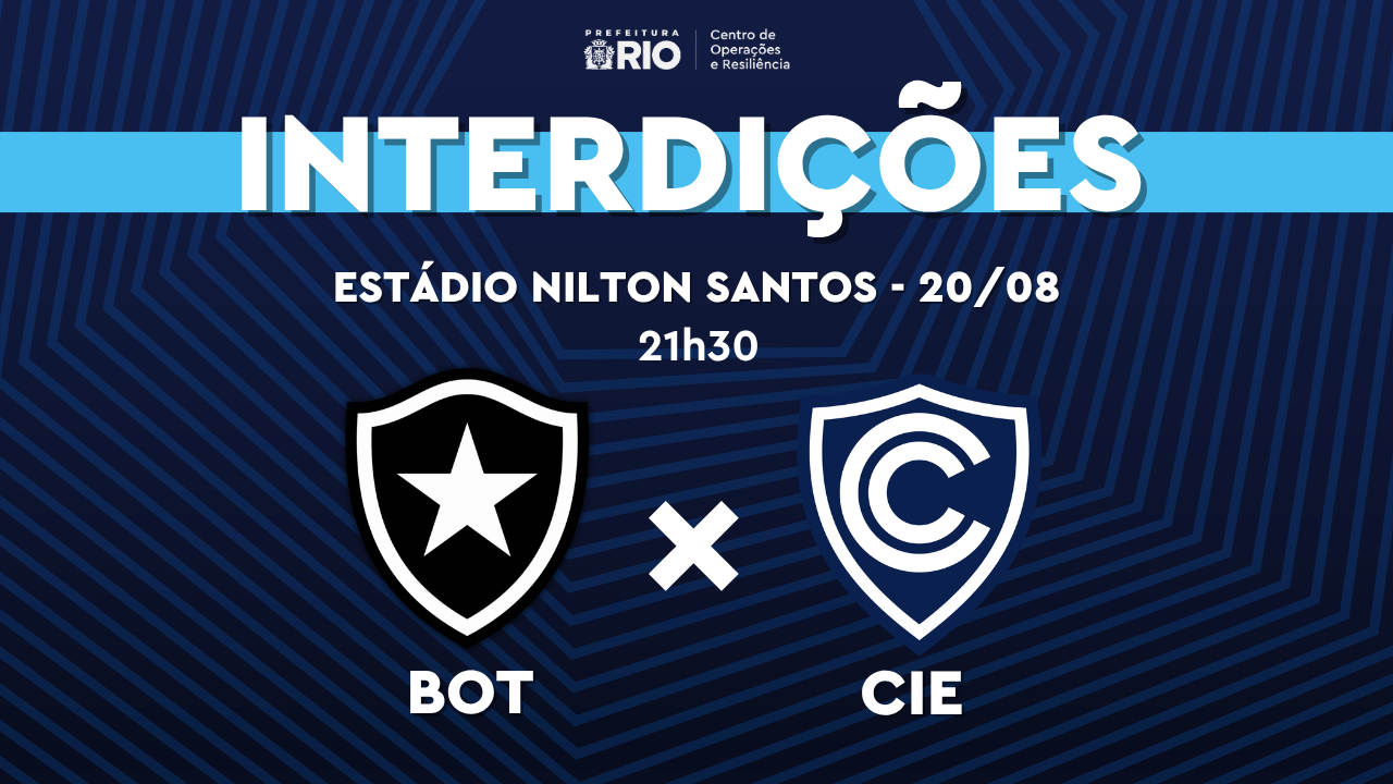 Entorno do Nilton Santos terá bloqueios para Botafogo x Cienciano