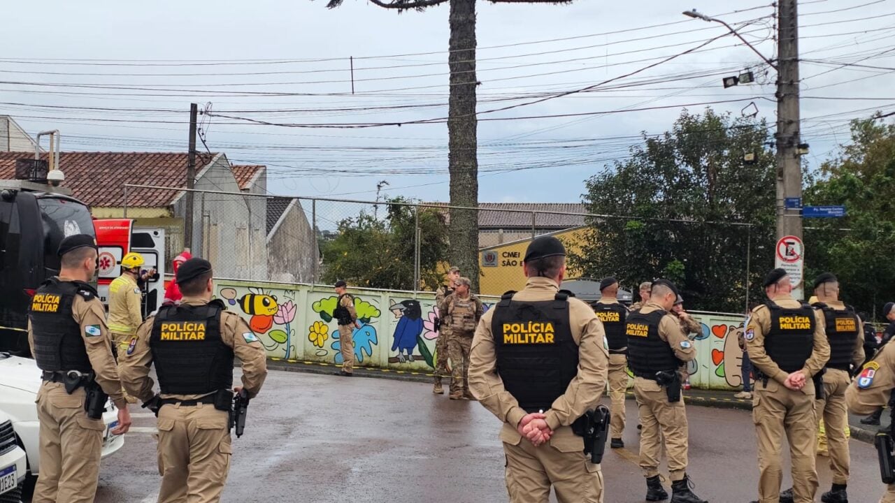 Homem que invadiu CMEI em Curitiba é identificado após ser baleado