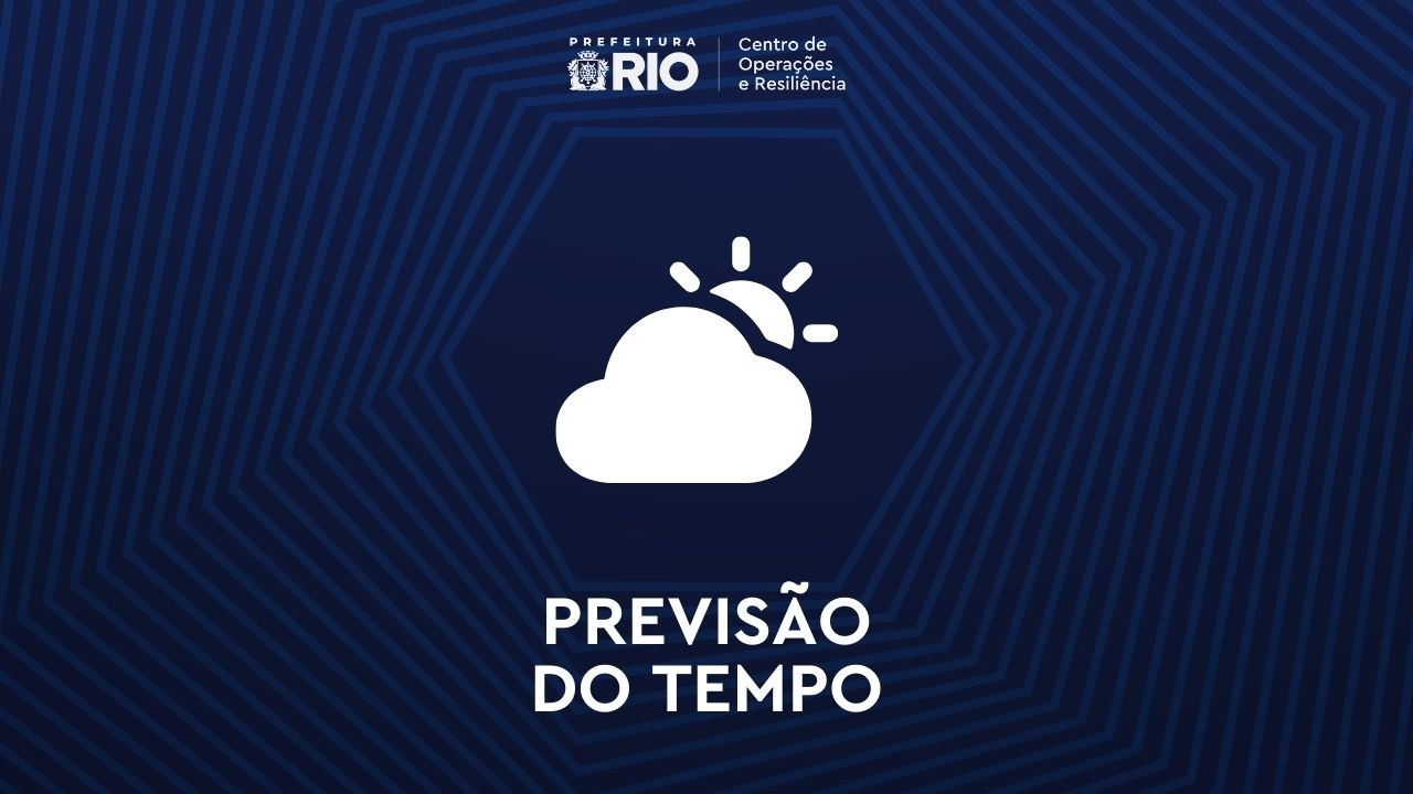 Rio terá domingo sem chuva e temperaturas entre 21°C e 33°C