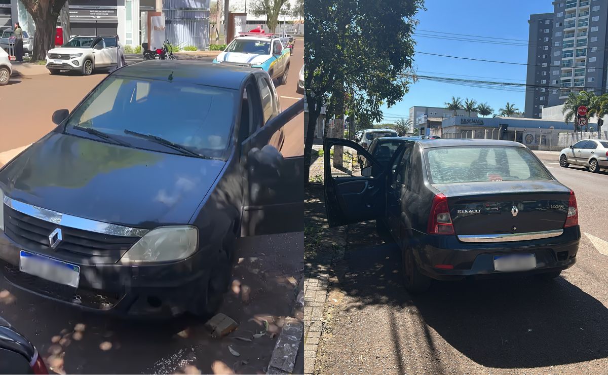 Carro com 245 multas é apreendido durante fiscalização em Cascavel