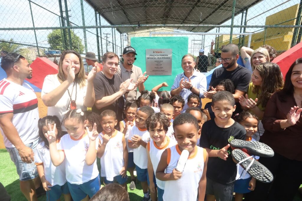 Vila Ipiranga, no Fonseca, ganha Praça da Primeira Infância