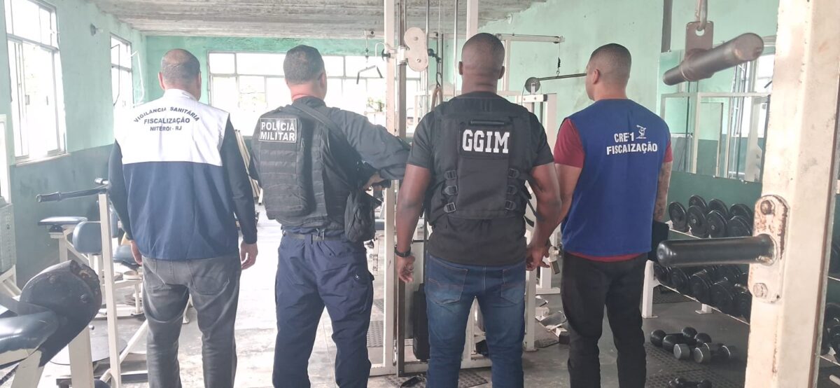 Academia clandestina é interditada na Ilha da Conceição durante operação