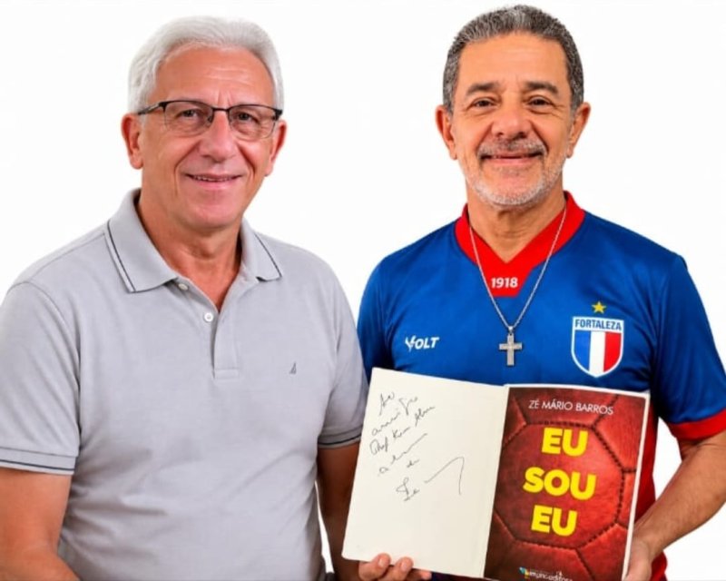 Zé Mário lança livro sobre carreira e bastidores do futebol