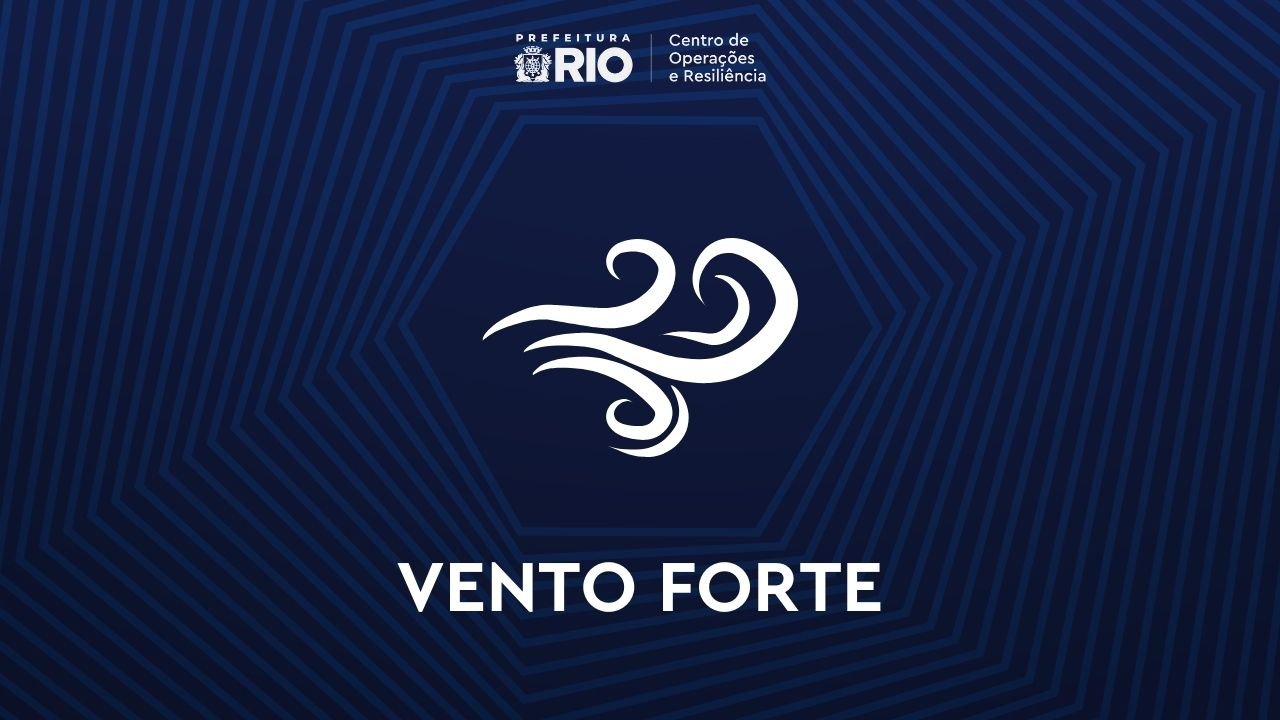 Rio terá ventos fortes e rajadas muito intensas nesta sexta-feira