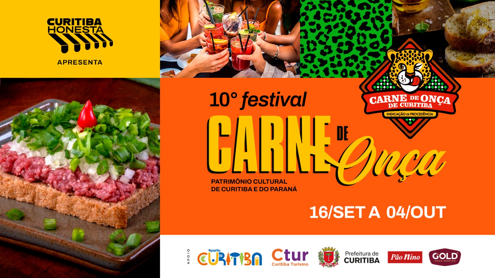 Festival de Carne de Onça reúne locais em Curitiba por R$ 29
