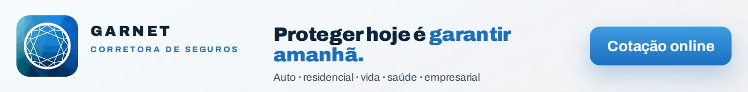 Garnet Corretora de Seguros: proteger hoje e garantir amanha. Auto, residencial, vida, saude e empresarial.