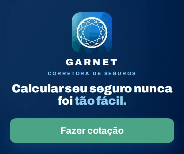 Garnet Corretora de Seguros: calcular seu seguro nunca foi tao facil. Faca sua cotacao online.