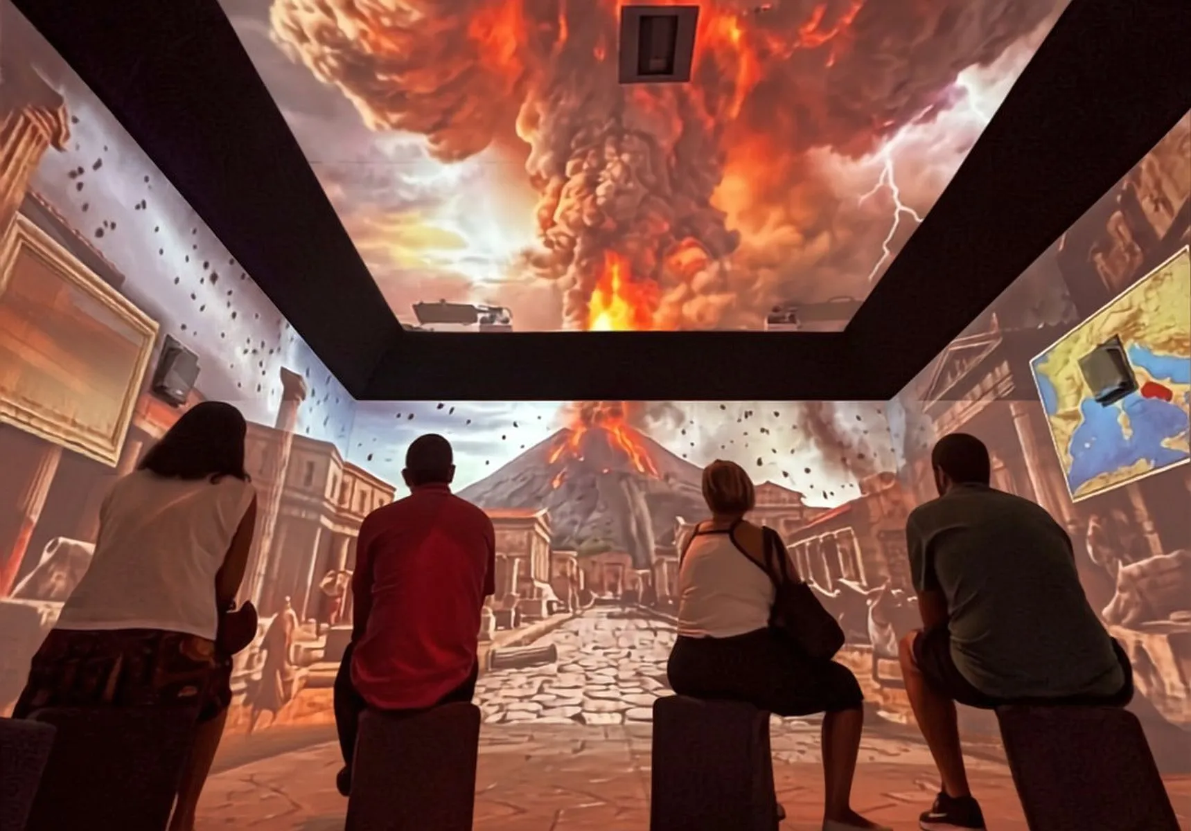 Exposição imersiva sobre Roma e Pompeia estreia em Curitiba em outubro