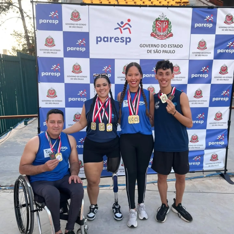Amei conquista vice-campeonato feminino no atletismo do Paresp