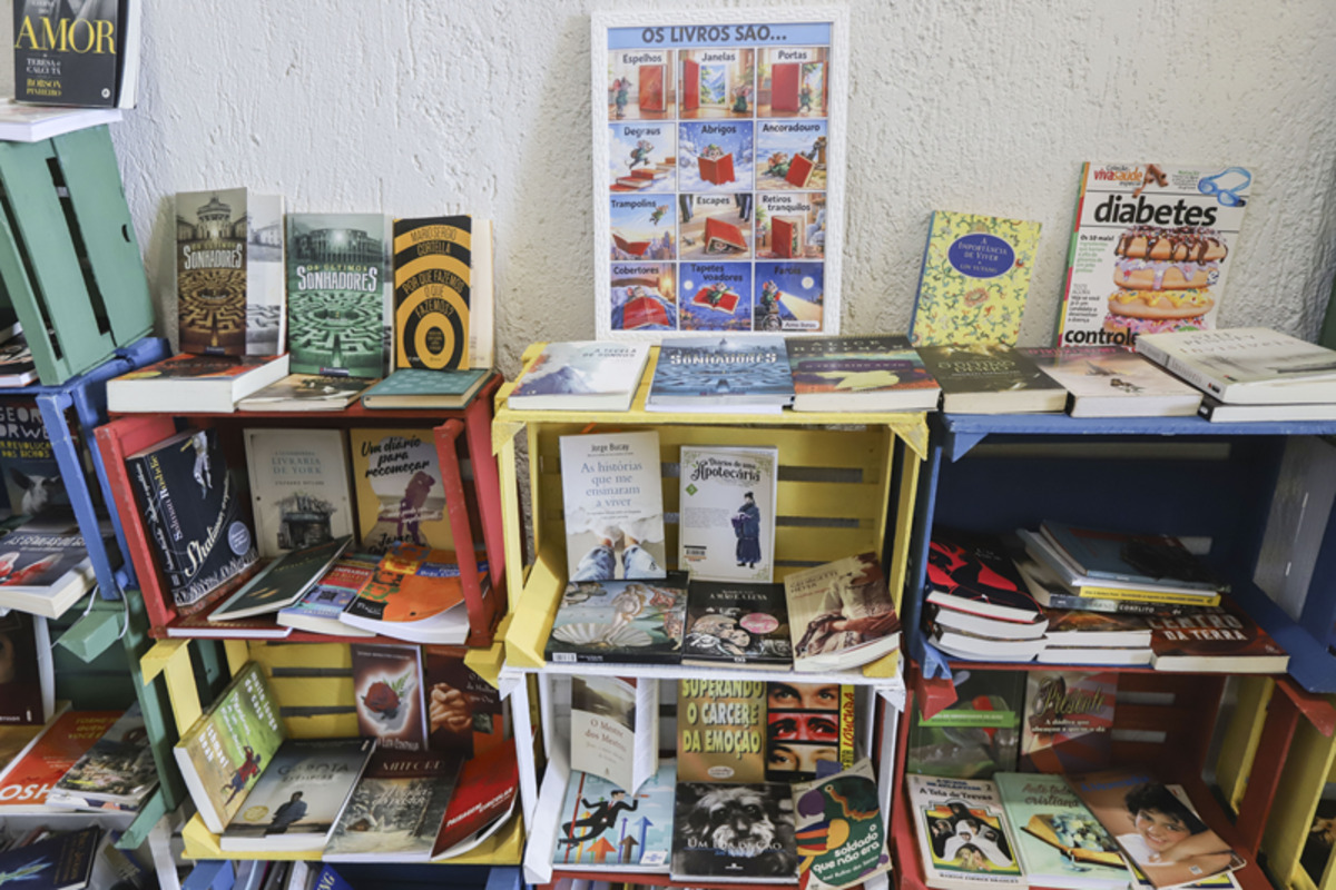 Biblioteca sustentável é criada na Rua da Cidadania do Cajuru