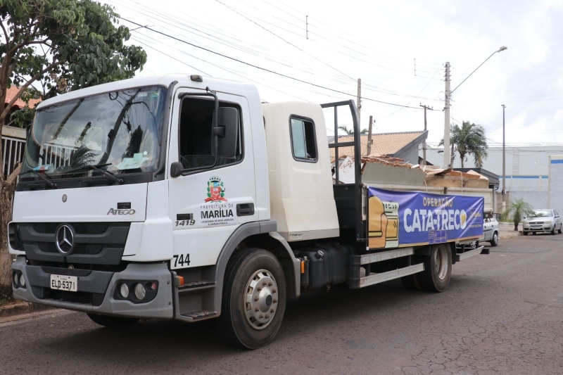 Operação Cata-Treco atende bairros da zona Oeste de Marília a partir do dia 28