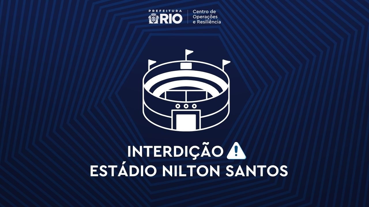 Entorno do Nilton Santos terá bloqueios para Botafogo x Athletico-PR