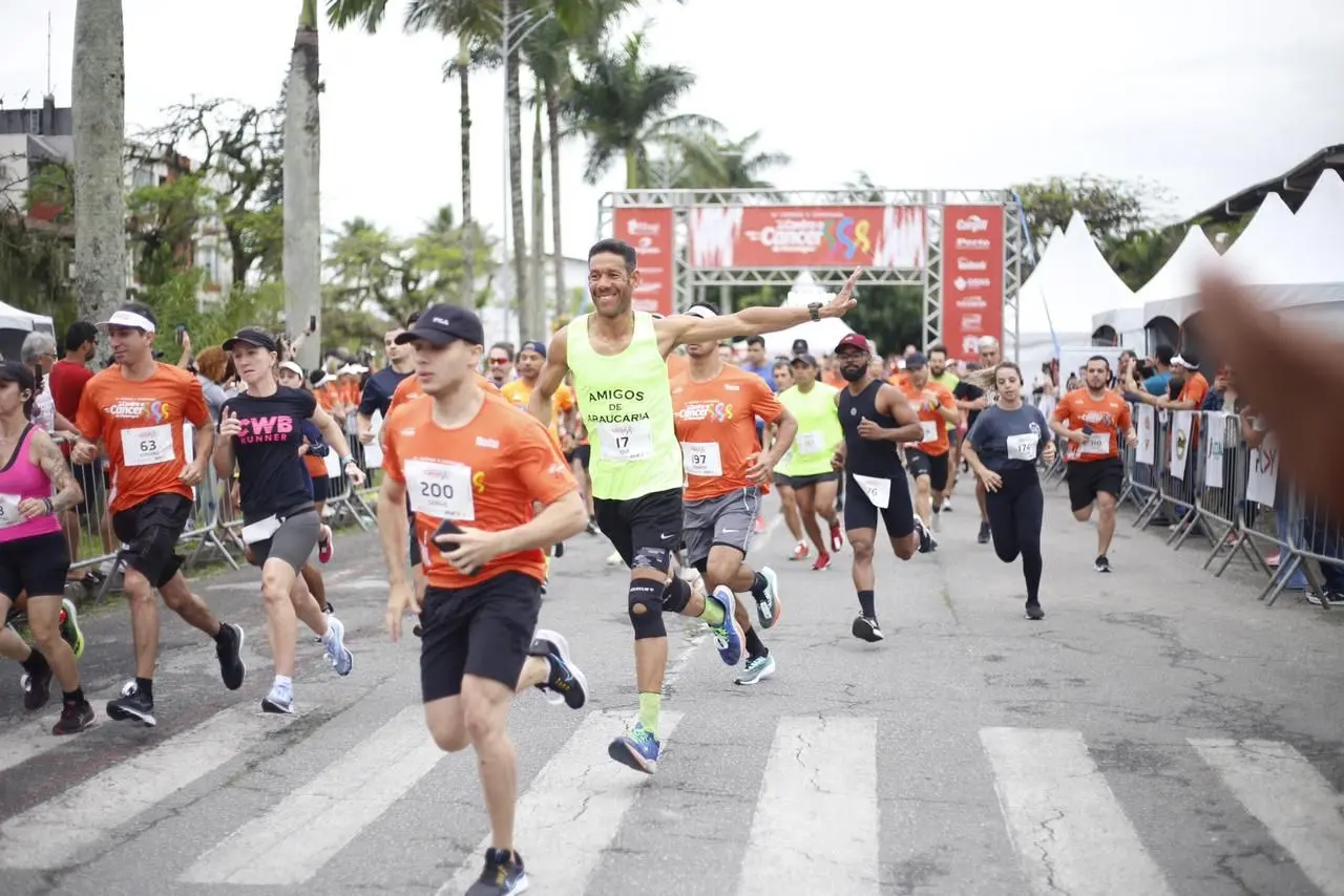 Corrida Contra o Câncer acontece neste domingo em Paranaguá